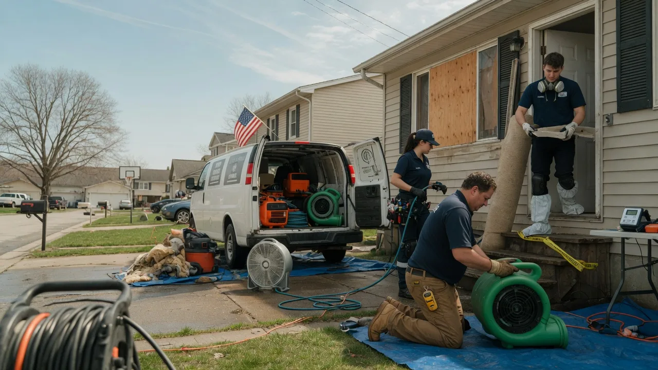 Water Damage Restoration in Webster, ND near me